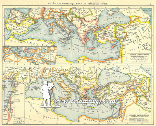 Zemlje sredozemnog mora za vreme krstaških ratova