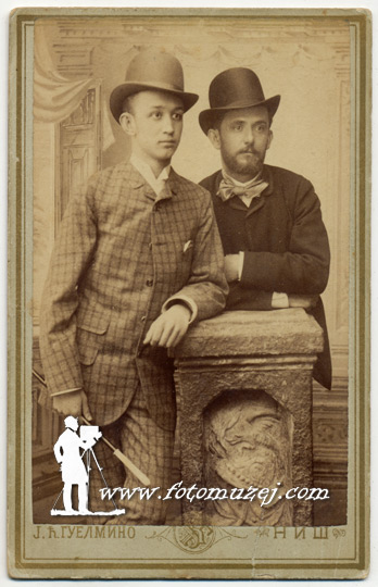 Nikola Petrović i Miloje Stepić (autor Josif Guelmino)