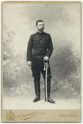 Đura L. (azara) Dokić, pešadijski major, 1905, kasnije arm.đeneral, streljan 1946.