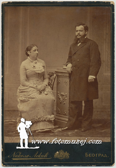 Gospodin Bogdanović sa suprugom (autor Nikola Lekić)