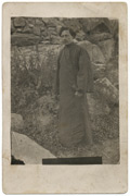 Ljubomir Momčilović kao pukovski sveštenik u selu Budimirci 1916. godine