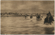 Srpska vojska prelazi preko reke Maće u Albaniji 1915. godine