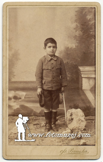 Dečak sa štapom (autor Franc Regecki)