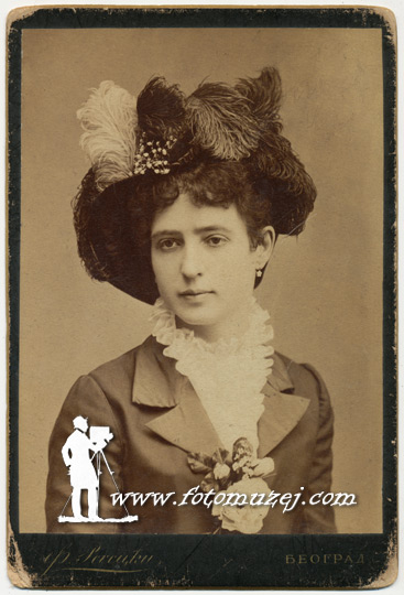 Dama u šeširu  (autor Franc Regecki)