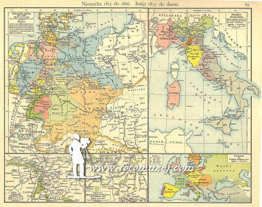 Nemačka 1815. do 1866. Italija 1815. do danas (1900)