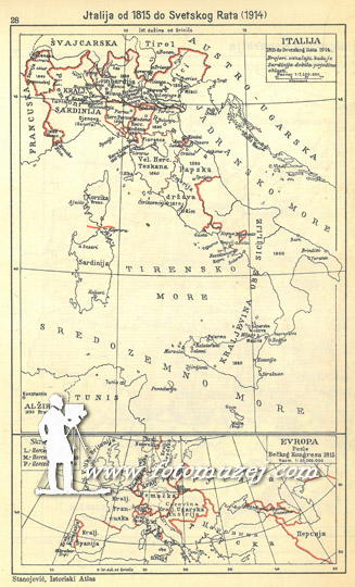 Italija od 1815 do I Svetskog rata (1914)