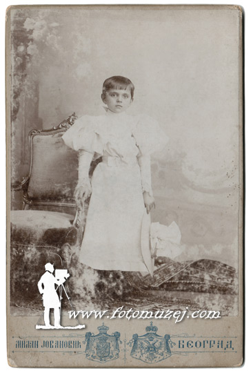 Devojčica sa šeširom (autor Milan Jovanović)