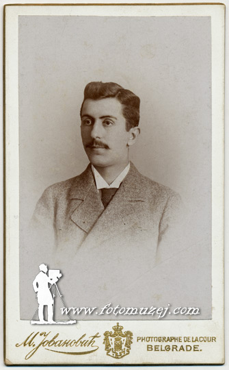 Gospodin sa brkovima (autor Milan Jovanović)