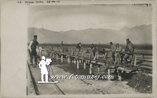 Na Bijik-Dere 1916. godine (autor Nepoznati Autor)