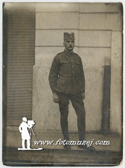 Svetolik Gajić vojni cenzor u Vodeni, 1917. godine (autor Nepoznati Autor)