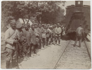 Bugarski zarobljenici sa Ostrovskih položaja, 1916.g.