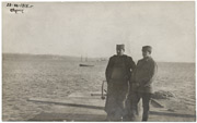 na pristaništu u Draču, 1915.g.