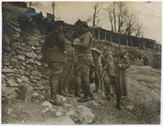 Engleski general Korkran u štabu I Vardarske brigade, 1917.godine 04