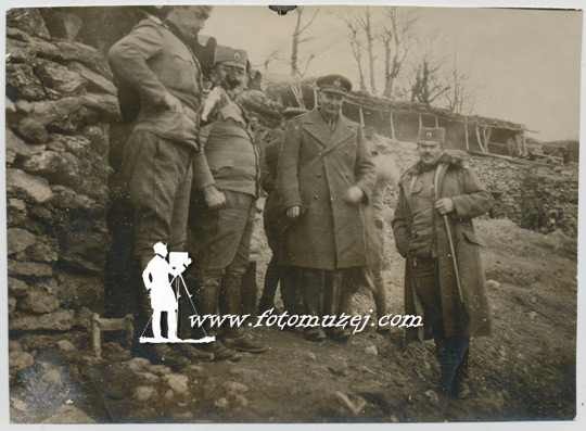 Engleski general Korkran u štabu I Vardarske brigade, 1917.godine 03 (autor V. Vuković)